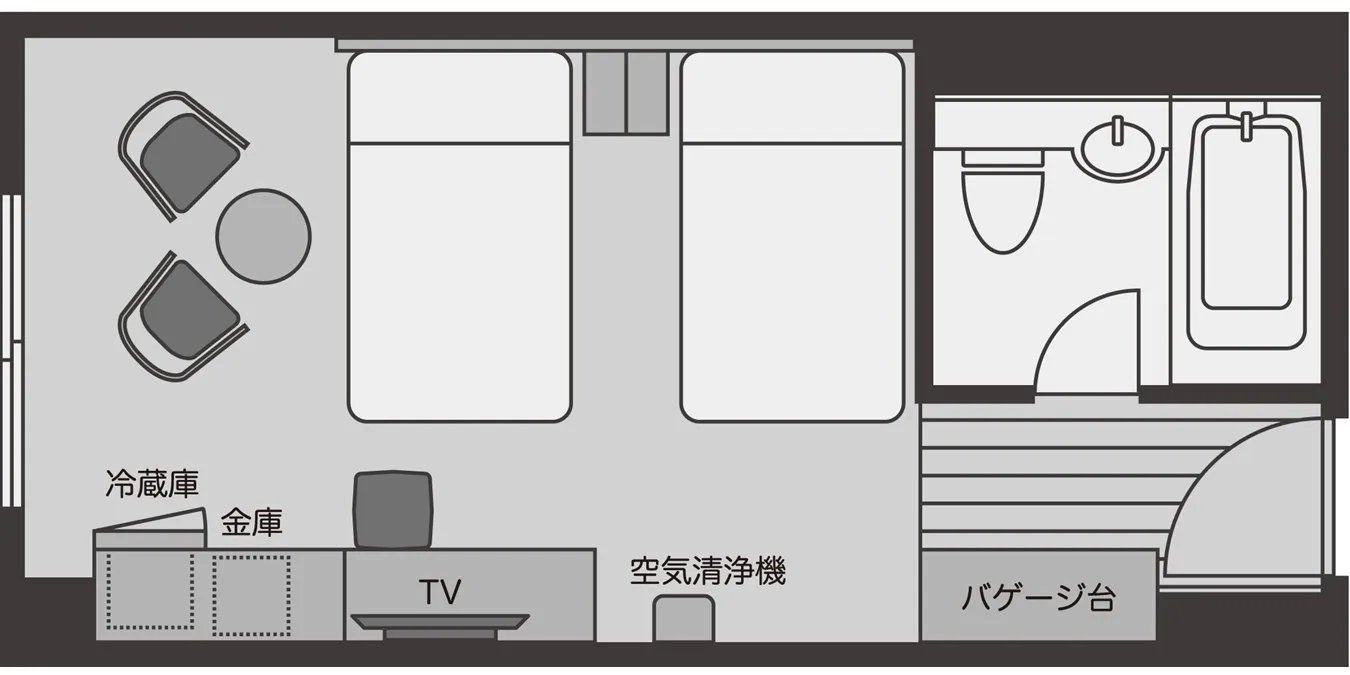 海景标准双床房
