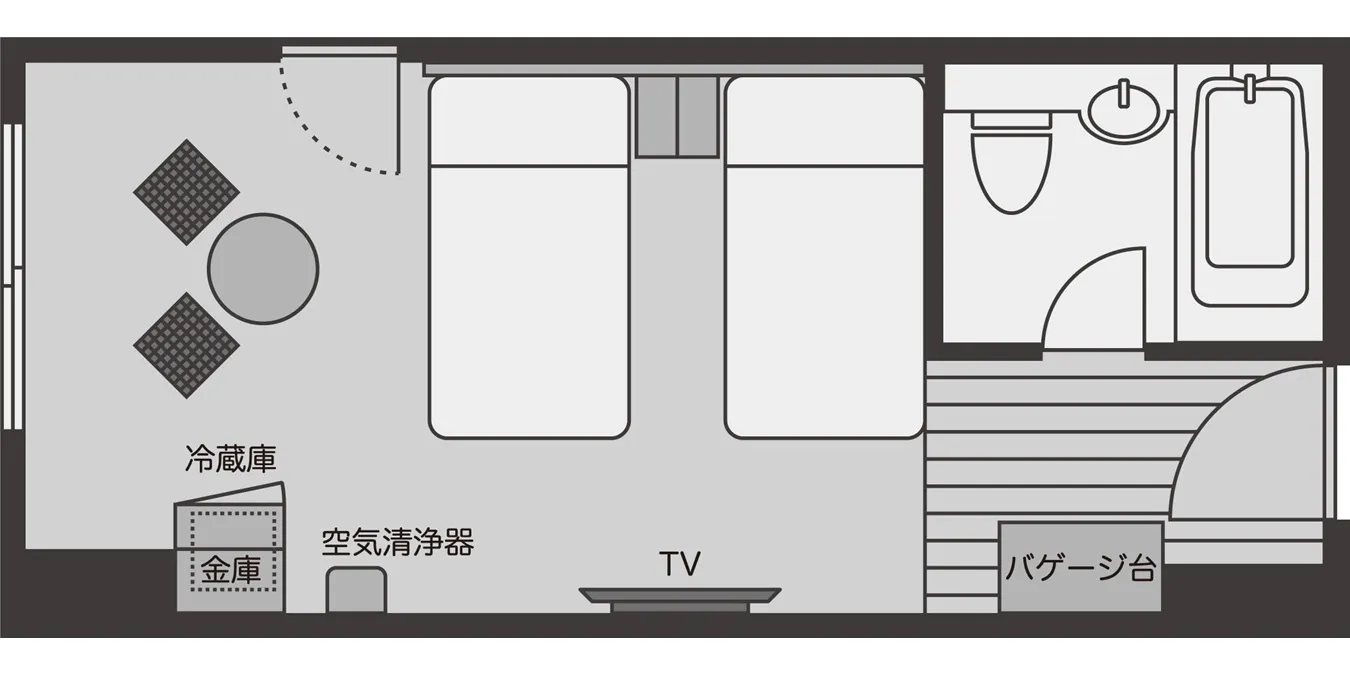 海景标准双床房